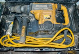 Dewalt 110v breaker c/w carry case