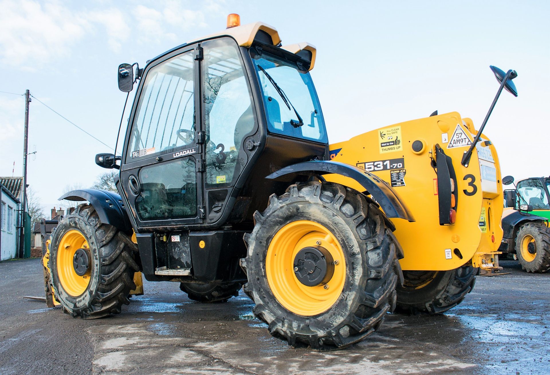 JCB 531-70 7 metre telescopic handler Year: 2015 S/N: 2352870 Recorded Hours: 1654 - Image 3 of 18