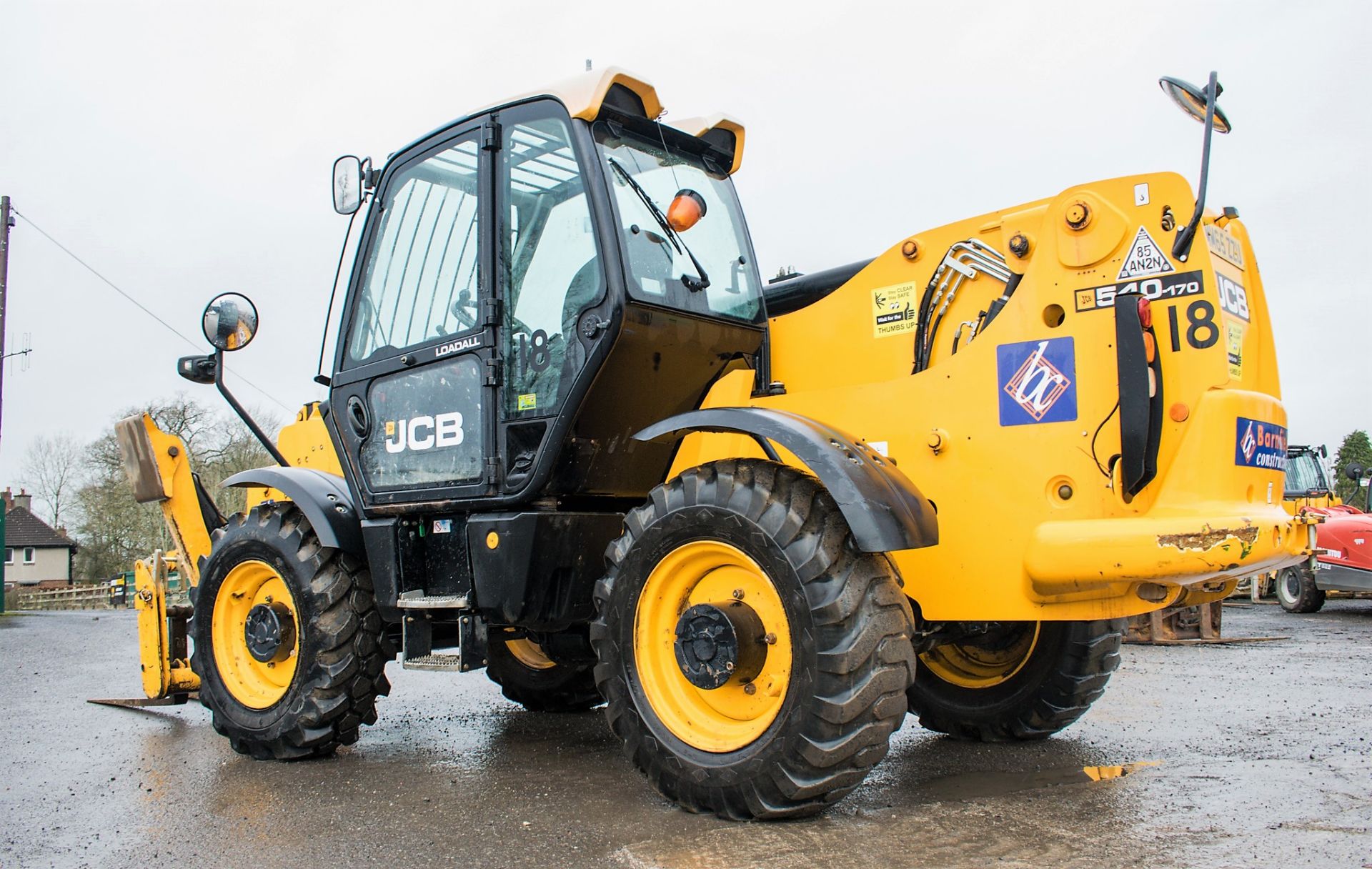 JCB 540-170 17 metre telescopic handler Year: 2015 S/N: 2353809 Recorded Hours: 3298 c/w sway - Image 3 of 20