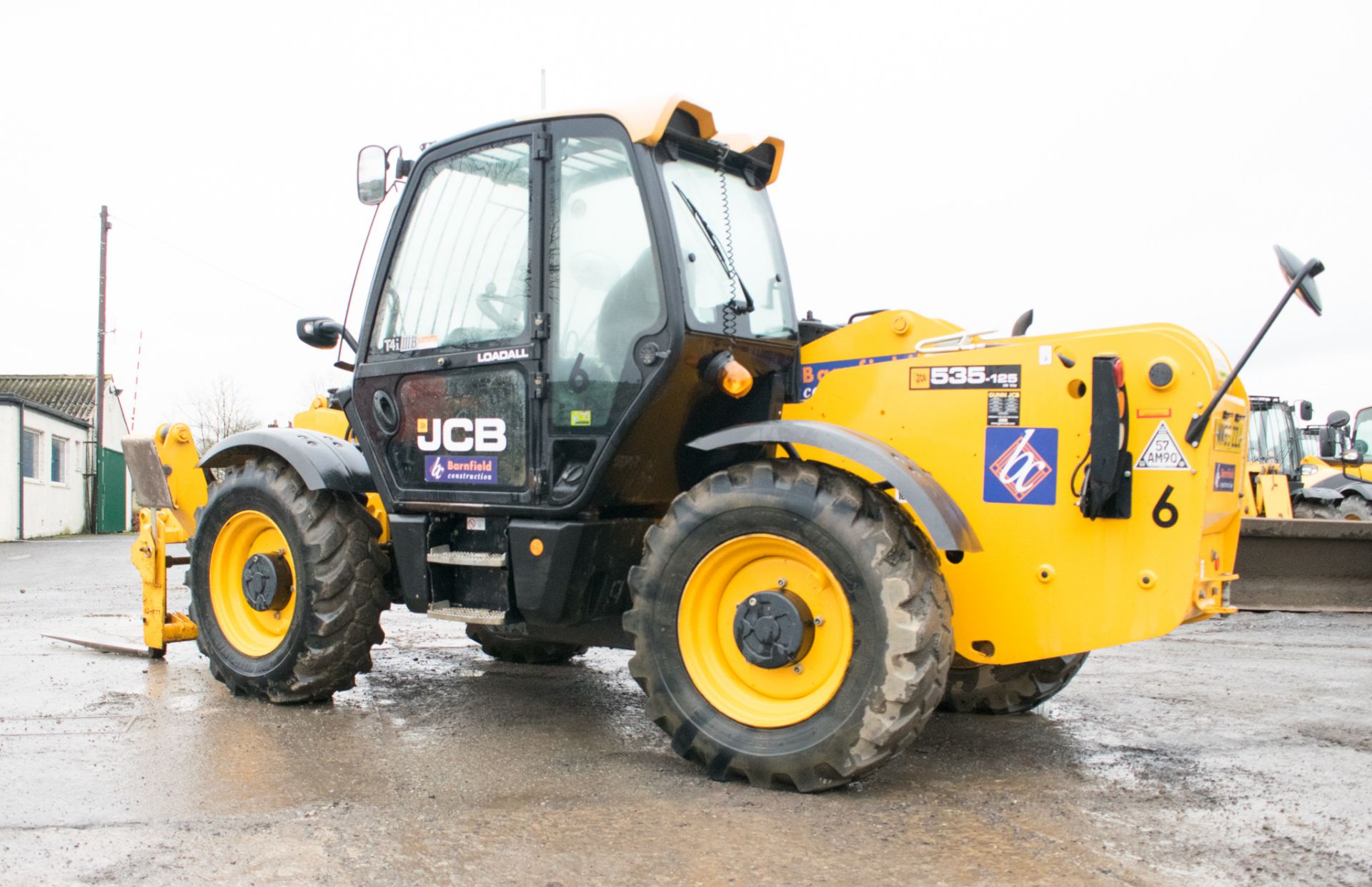 JCB 535-125 12.5 metre telescopic handler  Year: 2015  S/N: 02352529 Recorded Hours: 2616  Reg; - Image 4 of 20