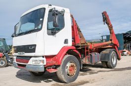 DAF LF55.220 18 tonne skip lorry Registration Number: YJ05 SFV Date of Registration: 01/05/2005