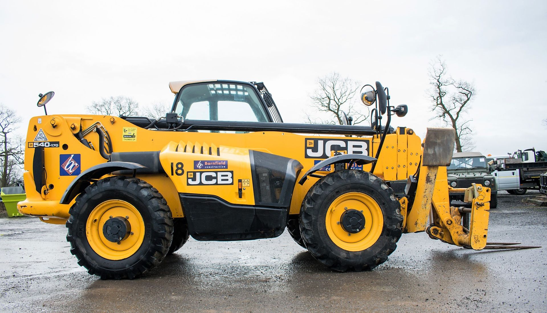 JCB 540-170 17 metre telescopic handler Year: 2015 S/N: 2353809 Recorded Hours: 3298 c/w sway - Image 8 of 20