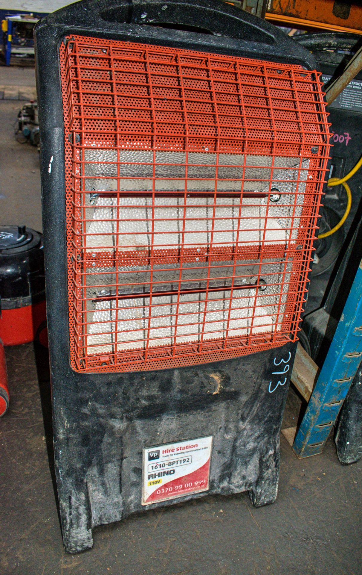 Rhino 110v infra red heater