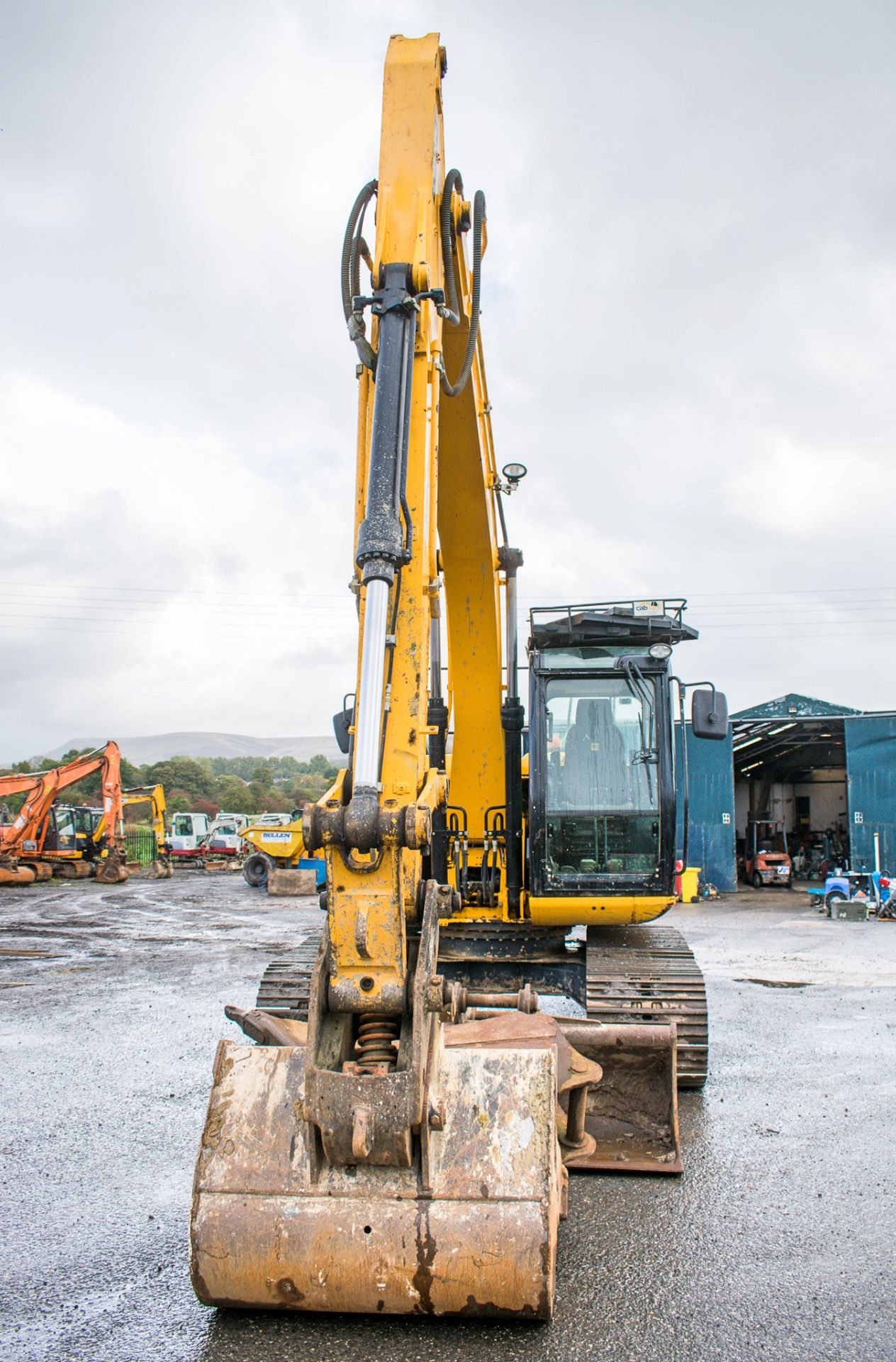 JCB JS130 LC 14 tonne steel tracked excavator Year: 2014 S/N: 2134023 Recorded Hours: 6798 auxillary - Image 5 of 22