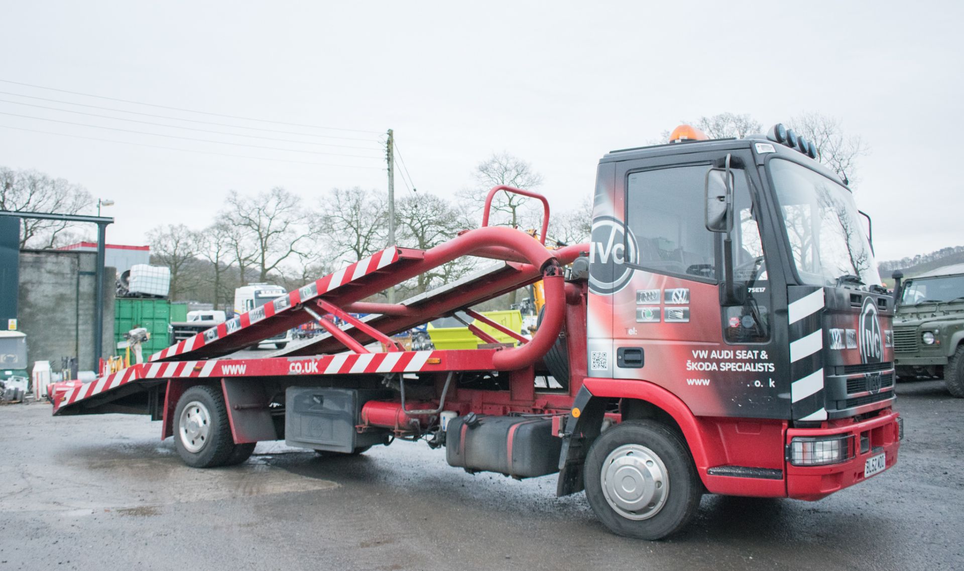 Iveco Ford 75E17 7.5 tonne breakdown lorry Registration Number: BL52 MDO Date of Registration: 17/ - Image 2 of 16