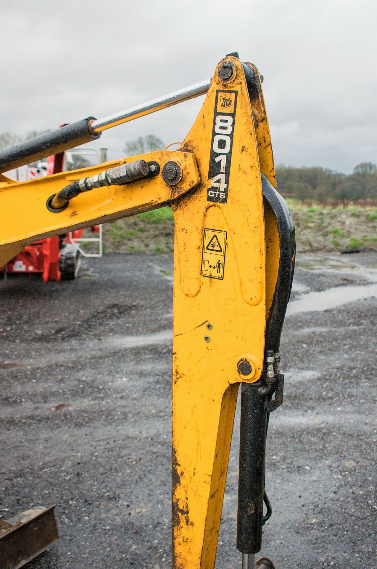 JCB 8014 CTS 1.5 tonne rubber tracked mini excavator  Year: 2016  S/N: 2475471 Recorded Hours: - Image 14 of 17