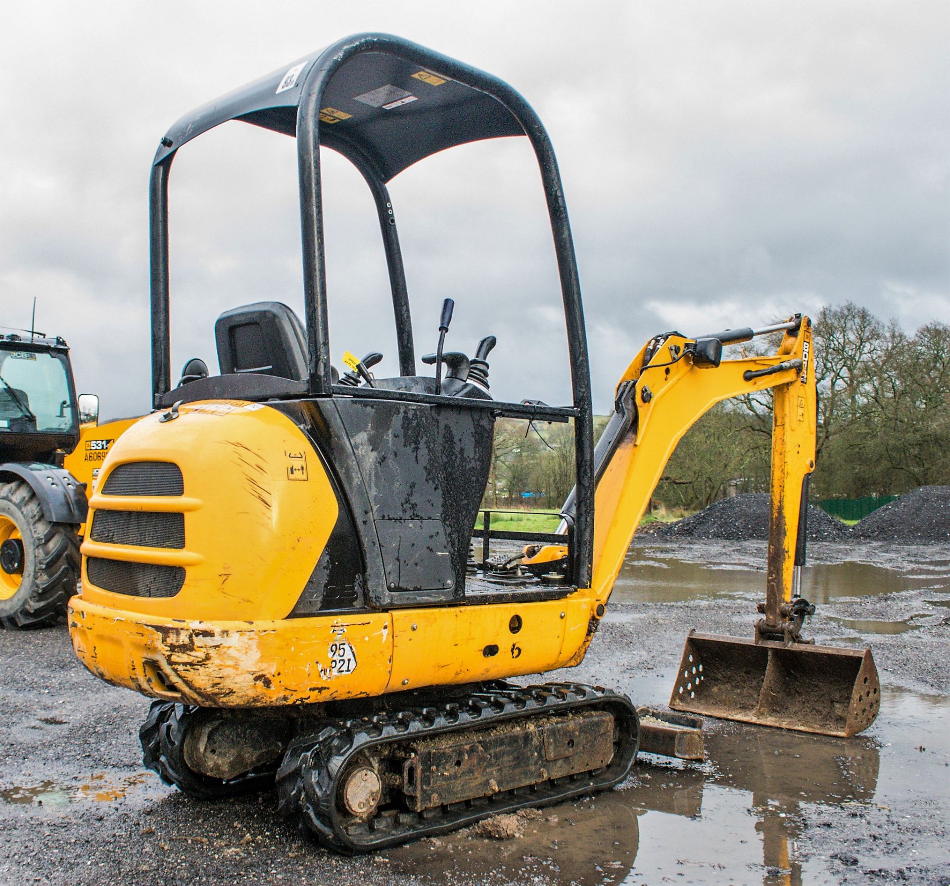 JCB 8014 CTS 1.5 tonne rubber tracked mini excavator  Year: 2016  S/N: 2475471 Recorded Hours: - Image 4 of 17