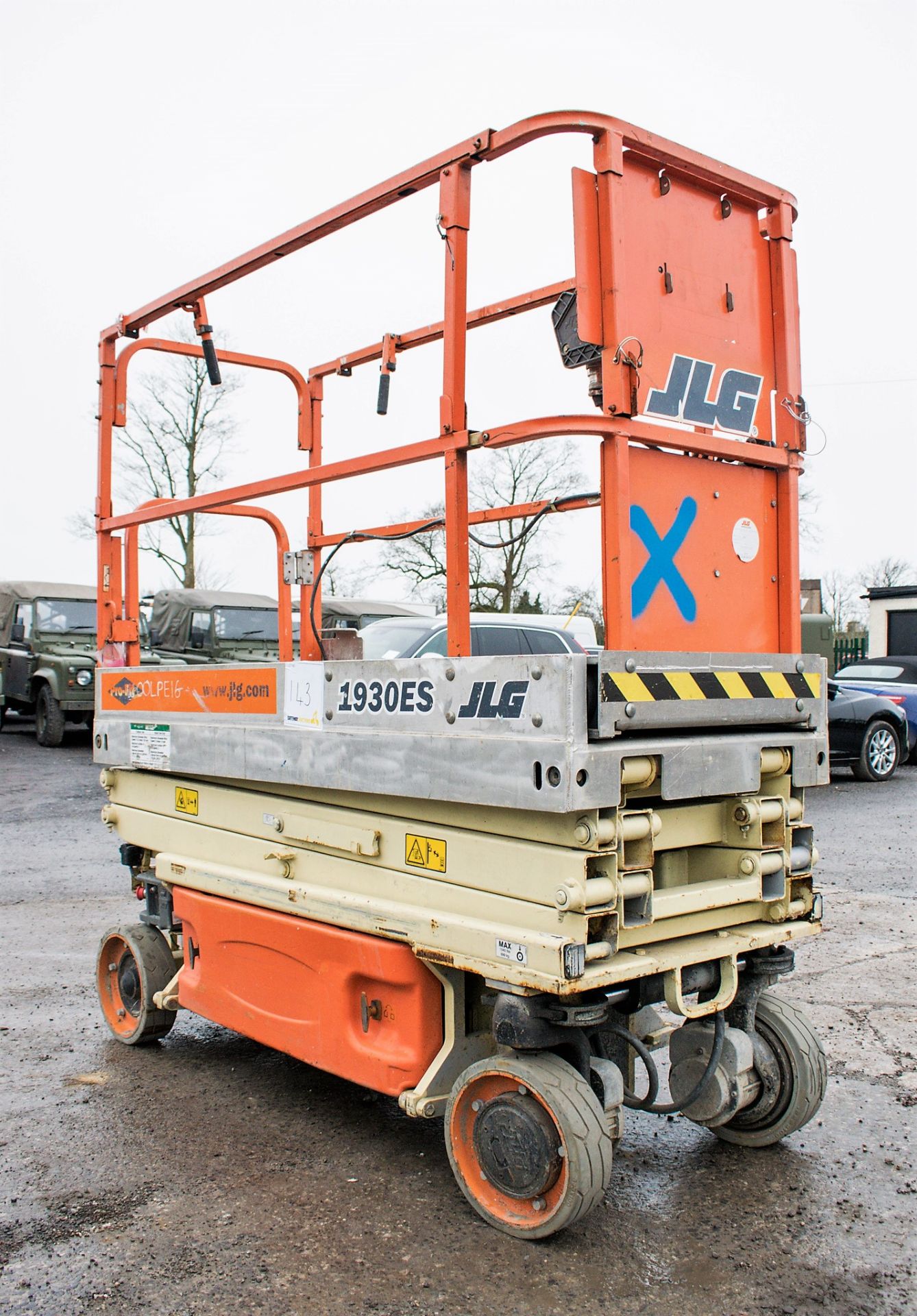 JLG 1930ES battery electric scissor lift Year: 2006 S/N: 53256 Recorded Hours: 136 WOOLPE16 - Image 3 of 8