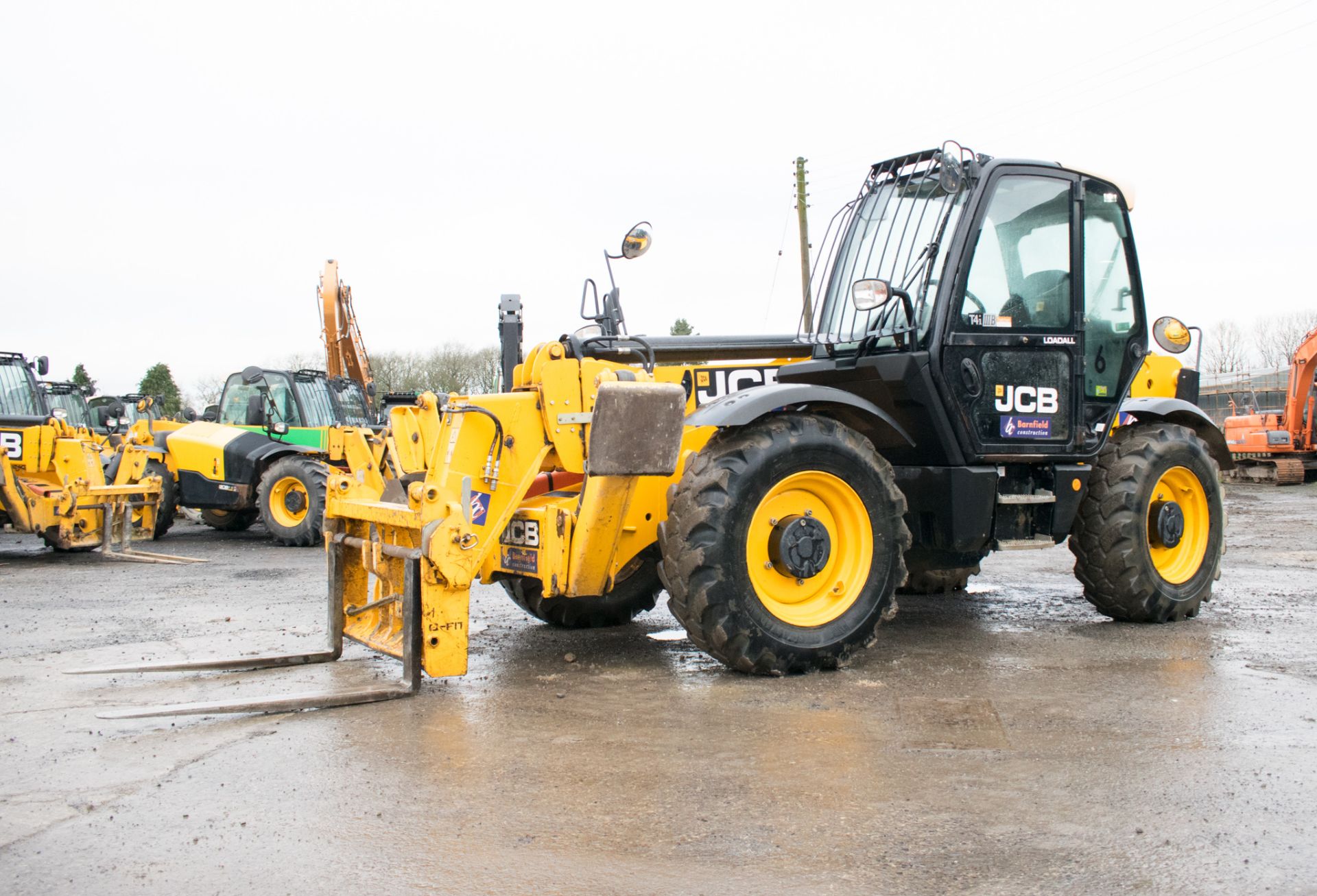 JCB 535-125 12.5 metre telescopic handler  Year: 2015  S/N: 02352529 Recorded Hours: 2616  Reg;