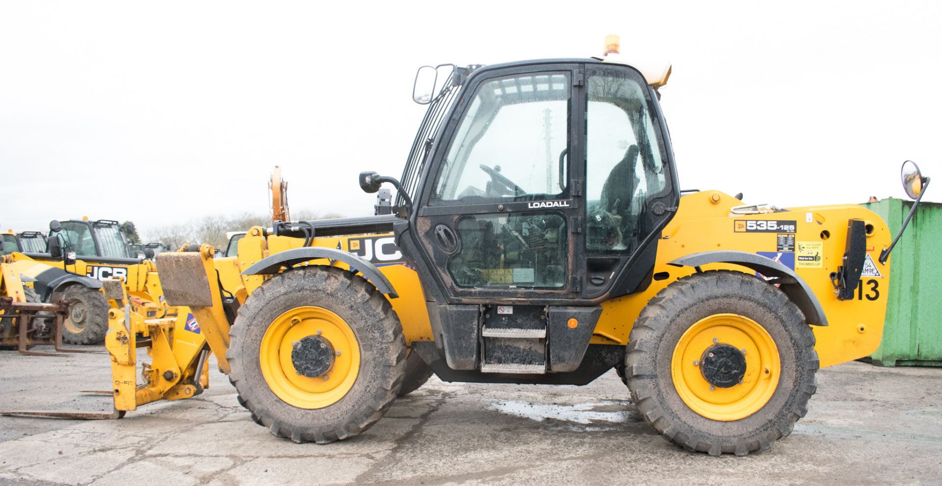 JCB 535-125 12.5 metre telescopic handler Year: 2015 Hours: 3482 S/N: 02352423 13 - Image 7 of 20