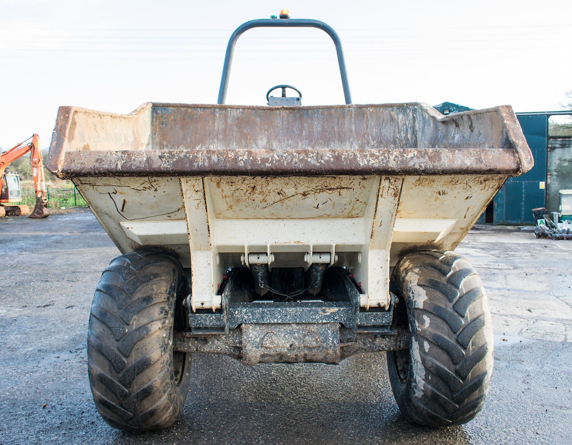 Benford Terex 9 tonne straight skip dumper Year: 2006 S/N: E607FM126 Recorded Hours: not - Image 5 of 20