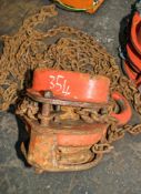 Tiger 1 tonne chain block 1305