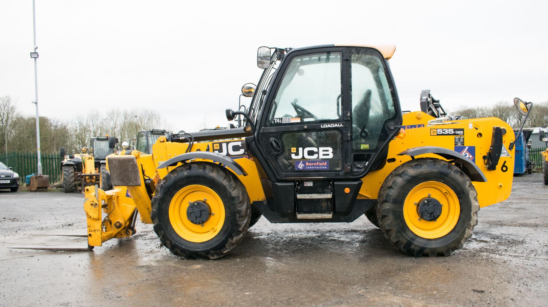 JCB 535-125 12.5 metre telescopic handler  Year: 2015  S/N: 02352529 Recorded Hours: 2616  Reg; - Image 7 of 20