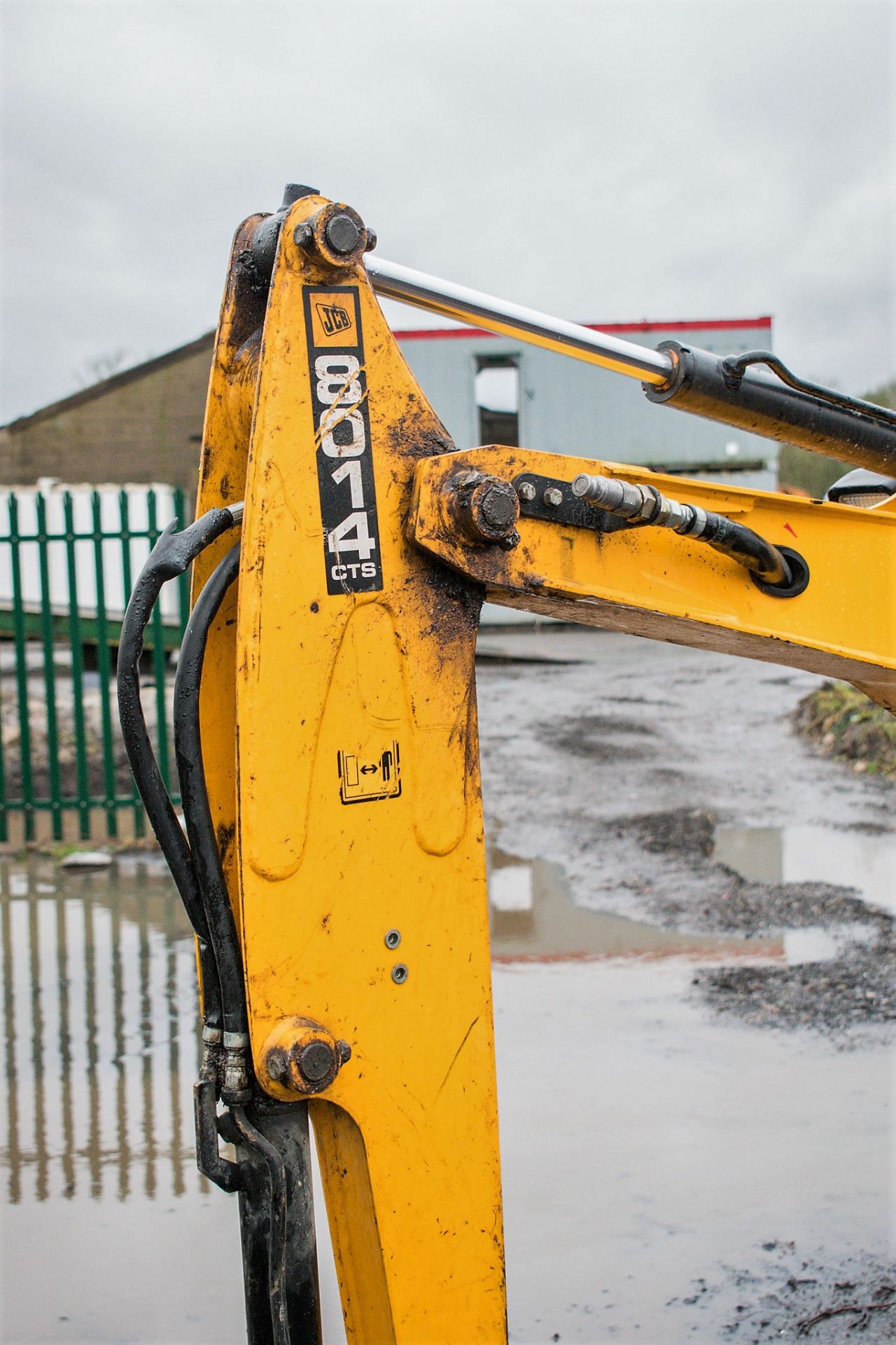 JCB 8014 CTS 1.5 tonne rubber tracked mini excavator  Year: 2016  S/N: 2475470 Recorded Hours: - Image 13 of 17