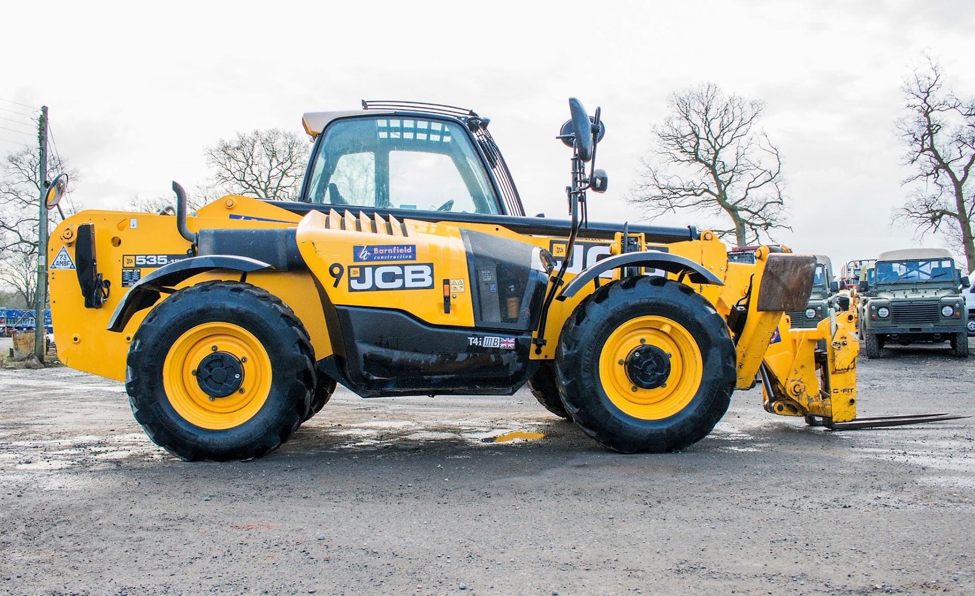 JCB 535-125 12.5 metre telescopic handler Year: 2015 S/N: 2350833 Recorded Hours: 2343 c/w sway - Image 8 of 20