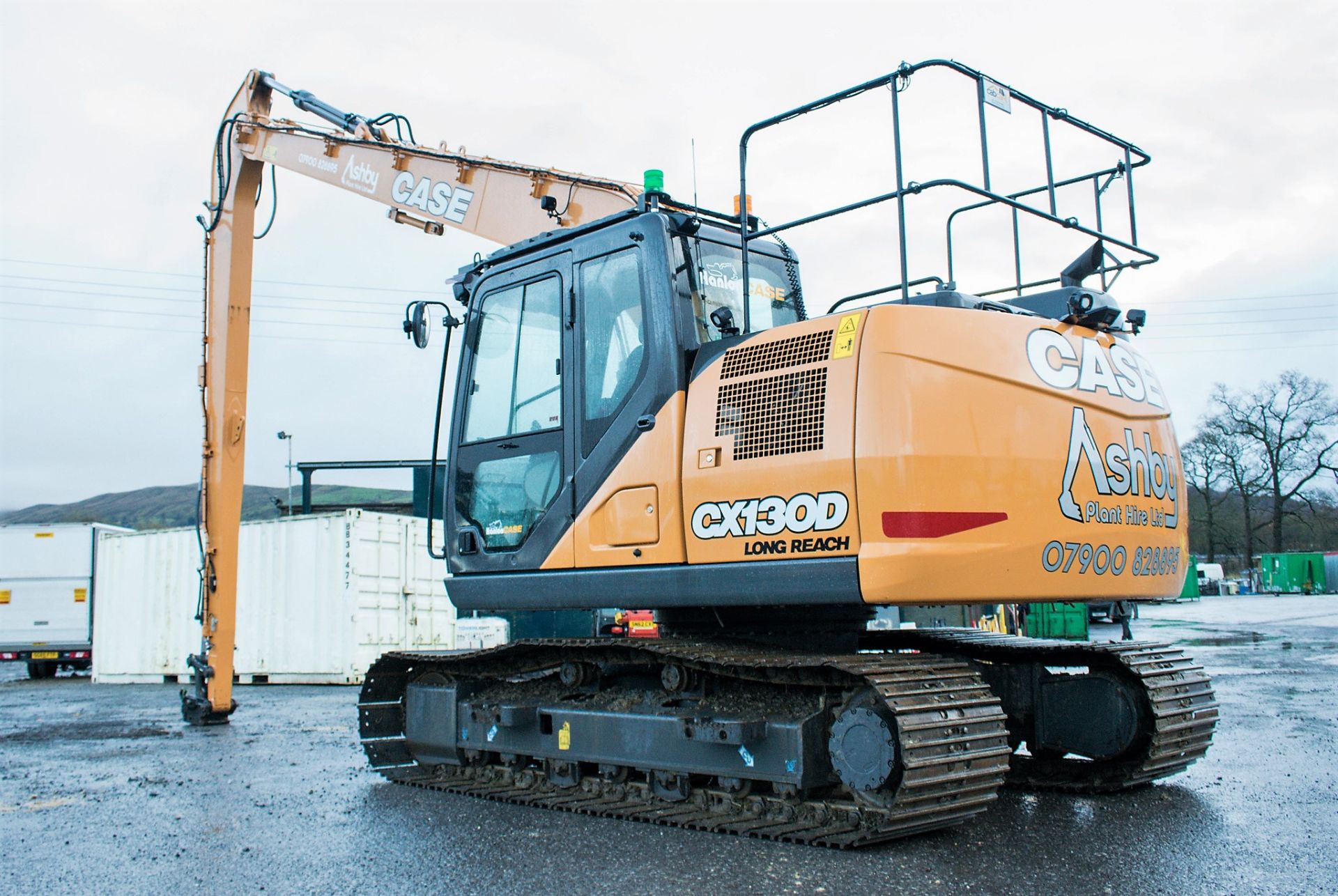 Case CX130D 13 tonne Long reach steel tracked excavator Year: 2018 S/N: JE7D1347 Recorded Hours: 903 - Image 3 of 26