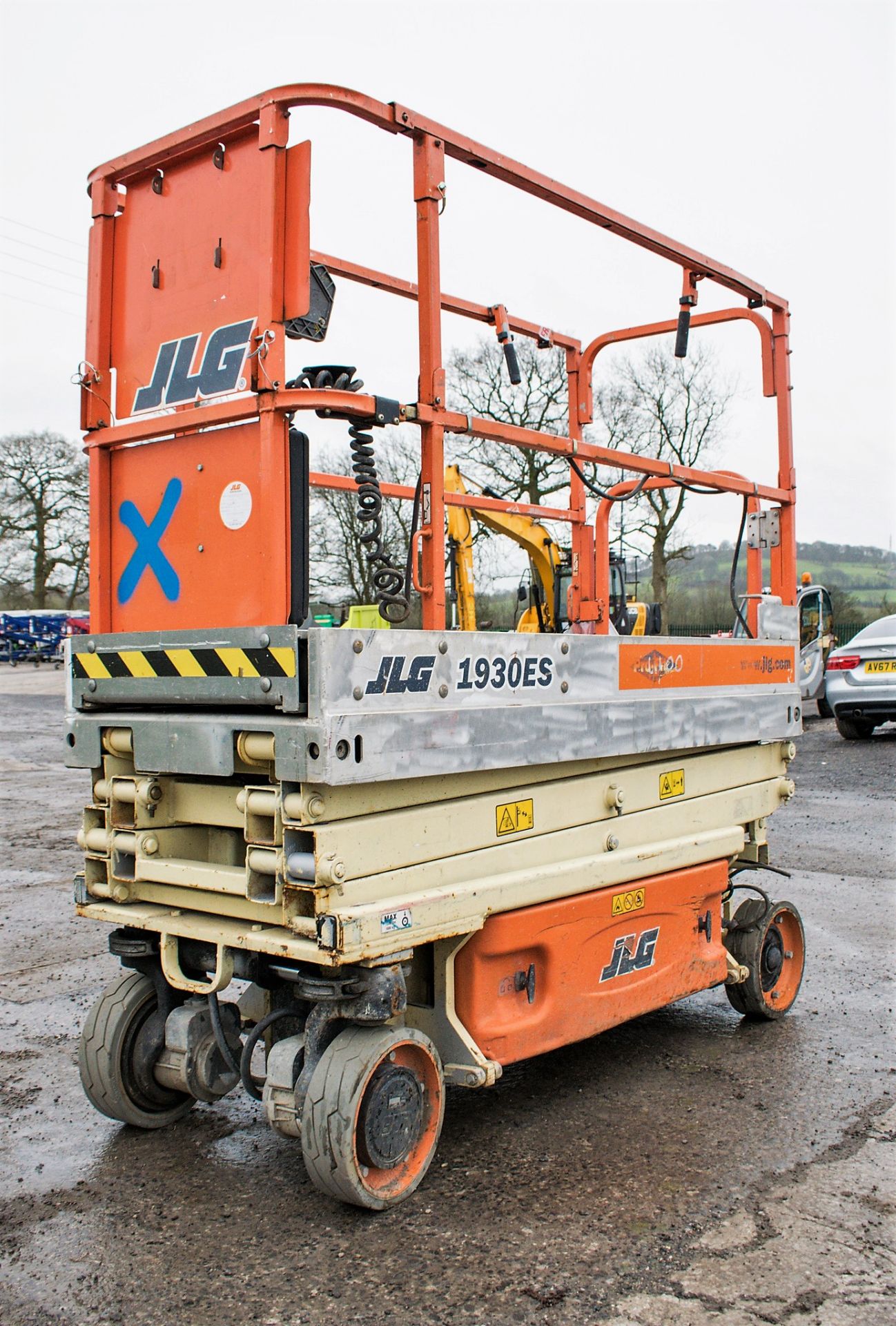 JLG 1930ES battery electric scissor lift Year: 2006 S/N: 53256 Recorded Hours: 136 WOOLPE16 - Image 4 of 8