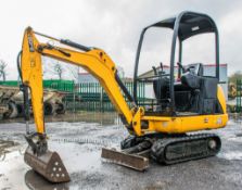 JCB 8014 CTS 1.5 tonne rubber tracked mini excavator  Year: 2016  S/N: 2475471 Recorded Hours: