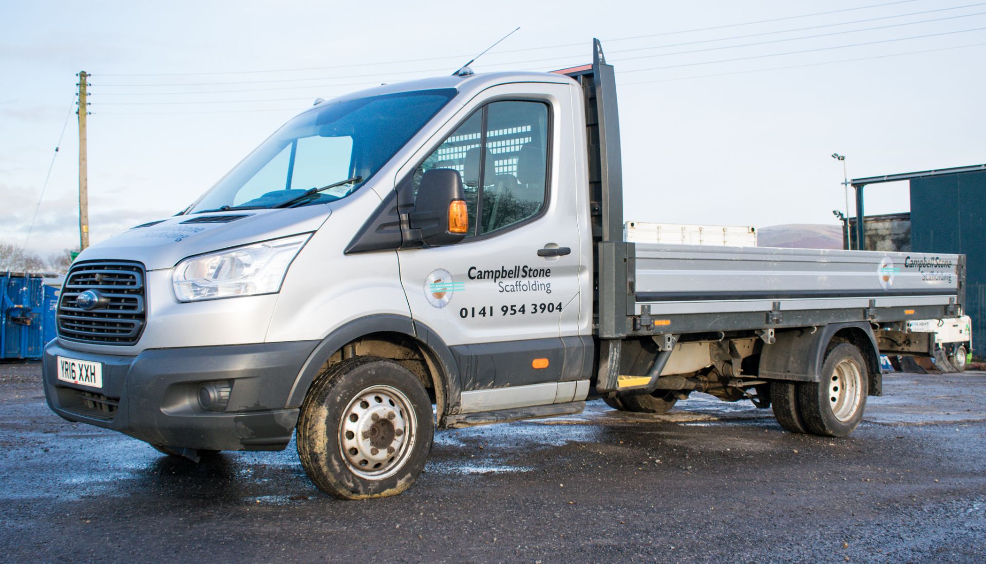 Ford Transit LWB dropside pick up Registration Number: YR16 XXH Date of Registration: 26/04/2016 MOT