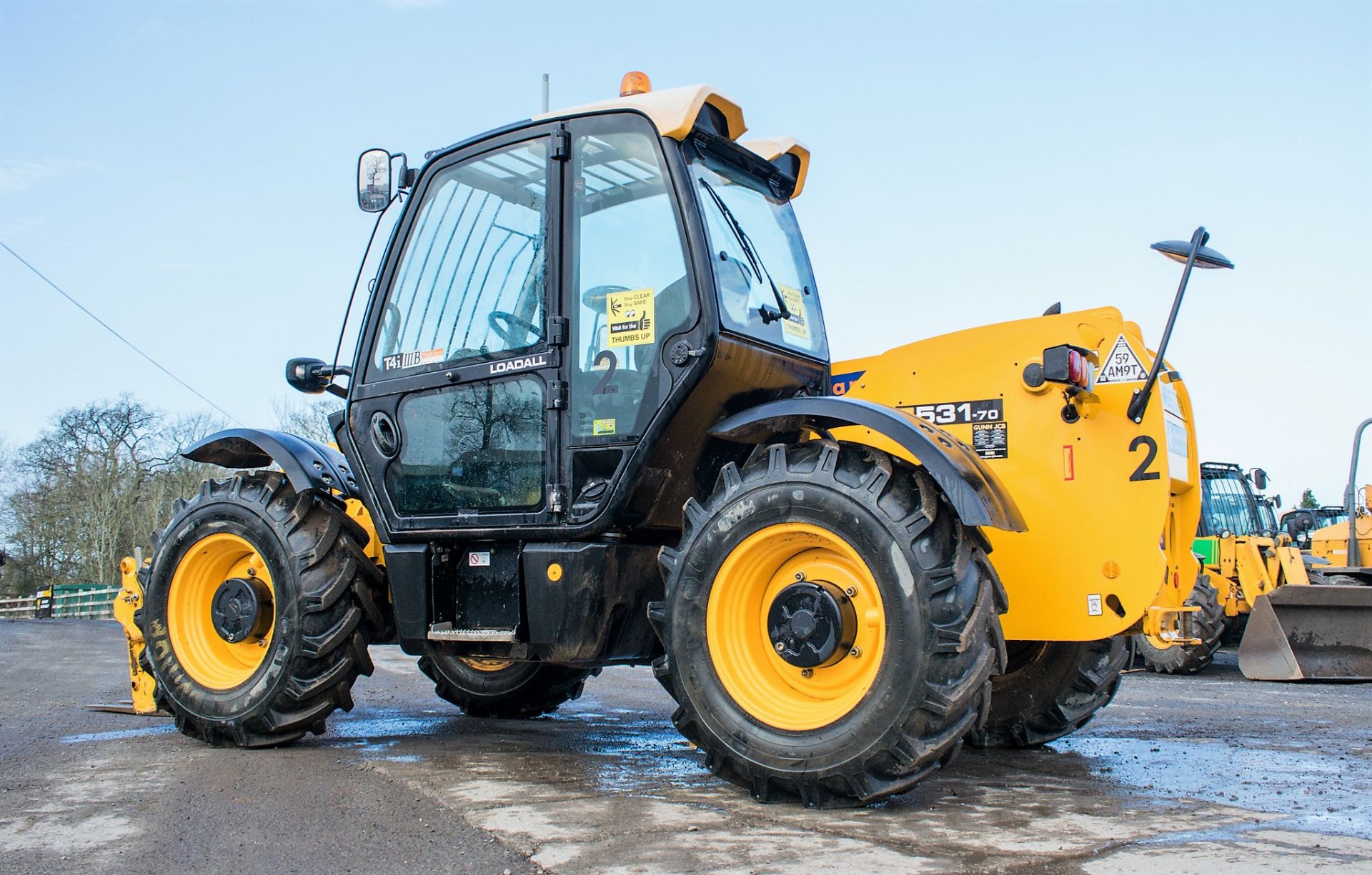 JCB 531-70 7 metre telescopic handler Year: 2015 S/N: 2352866 Recorded Hours: 1481 Reg: MM65ZZN 2 - Image 3 of 20