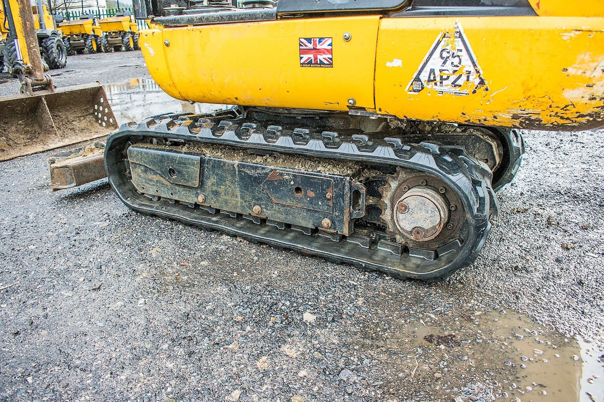 JCB 8014 CTS 1.5 tonne rubber tracked mini excavator  Year: 2016  S/N: 2475471 Recorded Hours: - Image 10 of 17