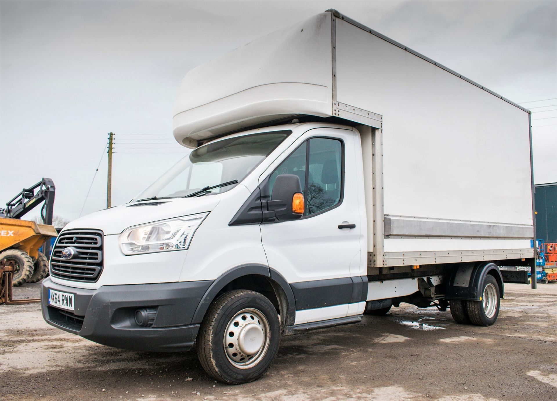 Ford Transit 350 LWB Luton van Registration Number: NX64 RWW Date of Registration: 29/09/2014 MOT