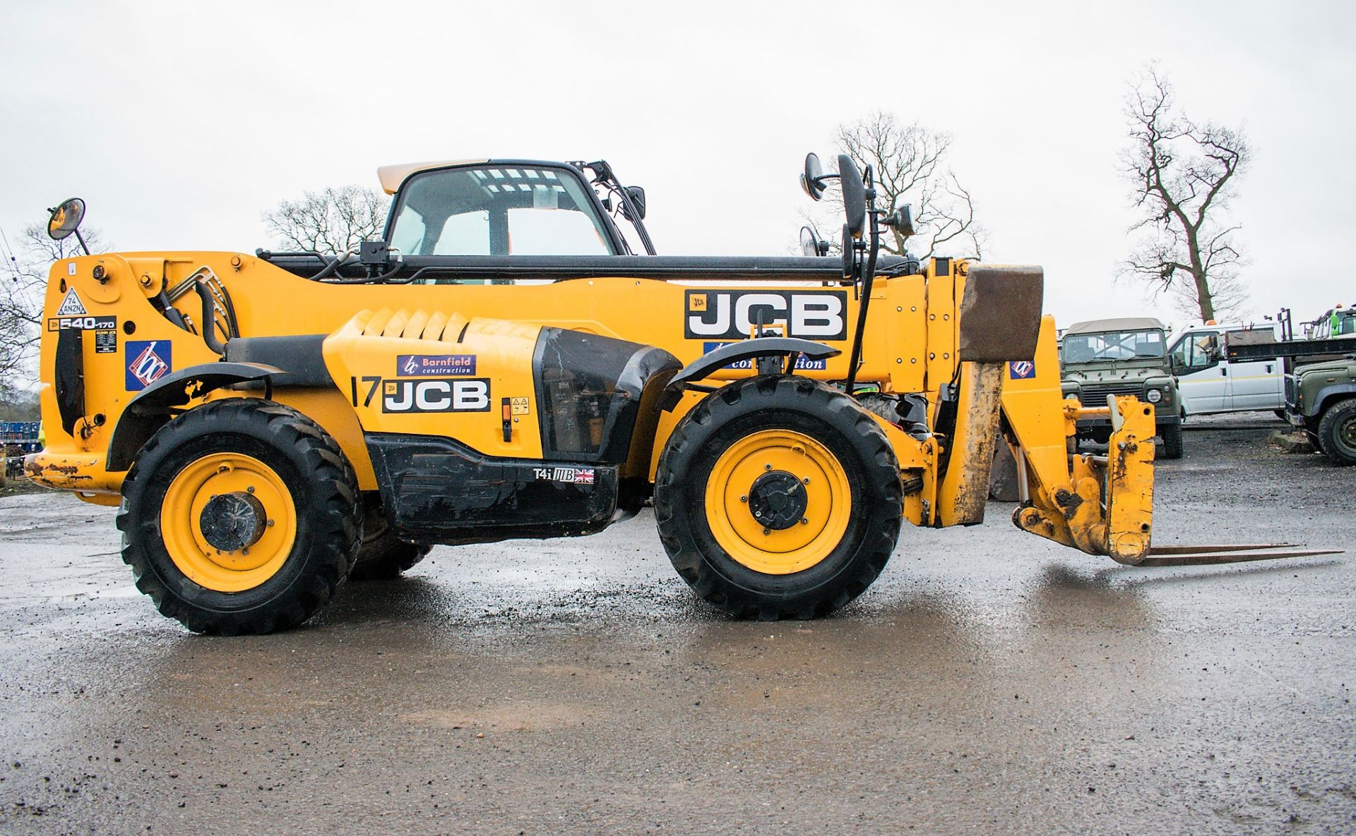 JCB 540-170 17 metre telescopic handler Year: 2015 S/N: 2353803 Recorded Hours: 3511 c/w sway - Image 8 of 20