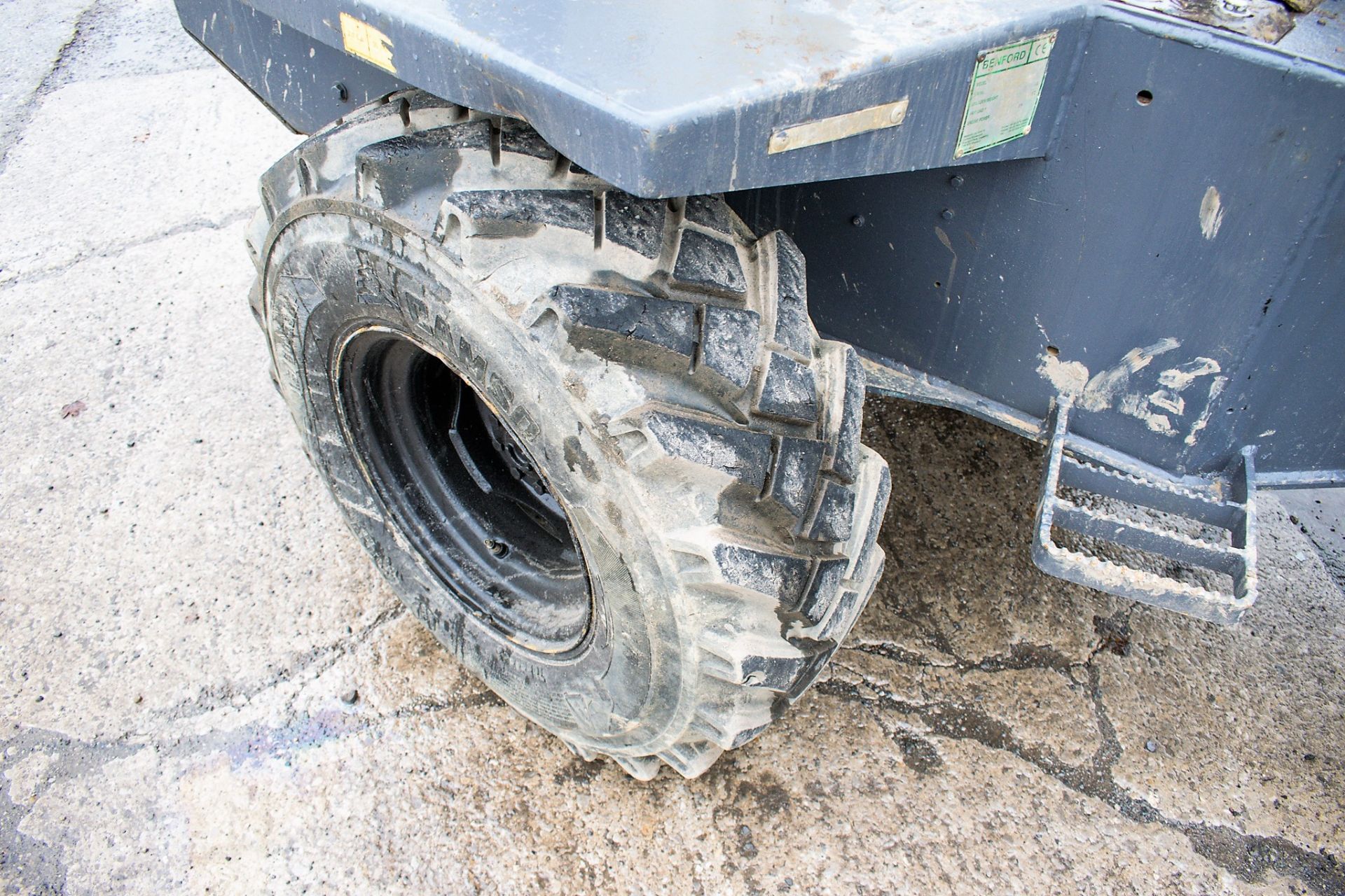 Benford Terex 3 tonne swivel skip dumper Year: 2006 S/N: E605F5162 Recorded Hours: Not displayed ( - Image 9 of 20