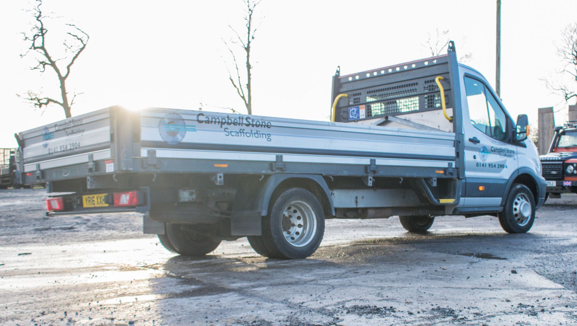 Ford Transit LWB dropside pick up Registration Number: YR16 XXH Date of Registration: 26/04/2016 MOT - Image 4 of 15