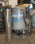 Diesel fuelled chemical decontamination personnel washer c/w flue ** Ex Fire and Rescue service**