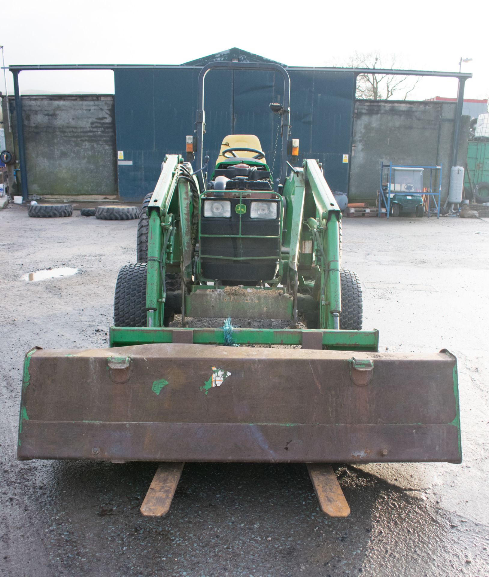 John Deere 460 diesel driven tractor Registration Number: PF04 SXK S/N: LV4710E279074 Date of - Image 3 of 17