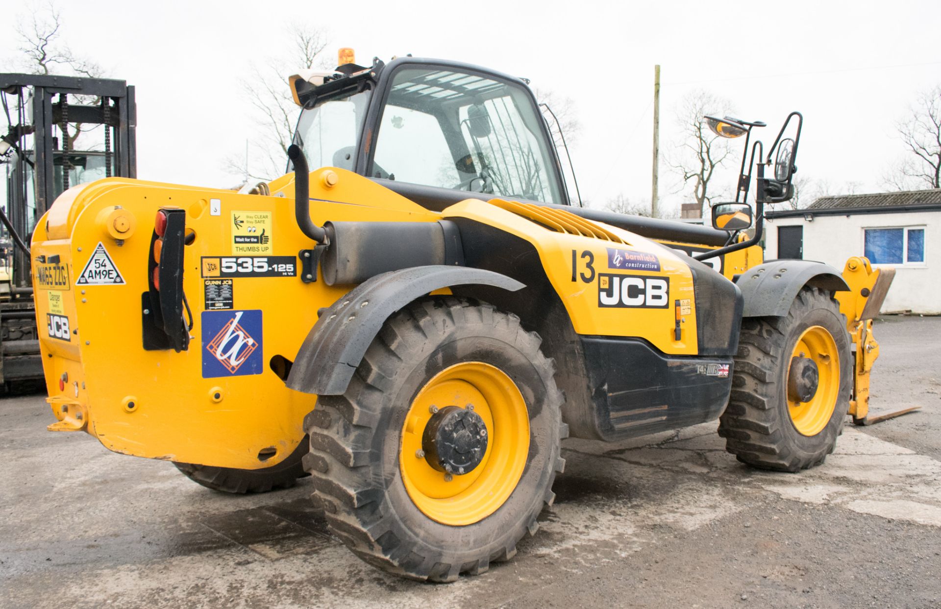 JCB 535-125 12.5 metre telescopic handler Year: 2015 Hours: 3482 S/N: 02352423 - Image 3 of 20