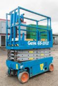 Genie GS 1932 ES battery electric scissor lift access platform Recorded Hours: 278