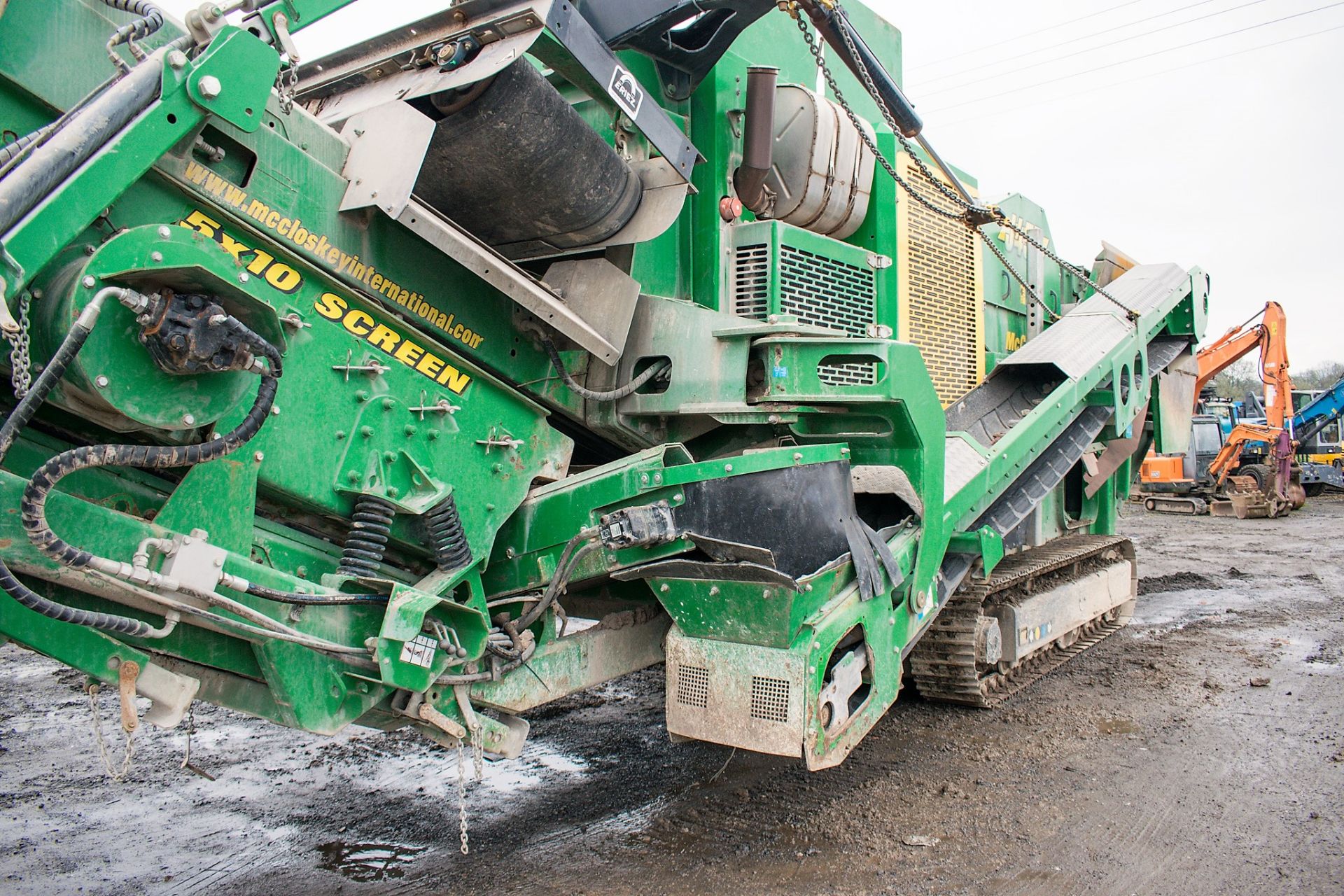 McCloskey J45R steel tracked high capacity jaw crusher Year: 2016 S/N: 73516 Recorded Hours: 4321 ( - Image 13 of 26