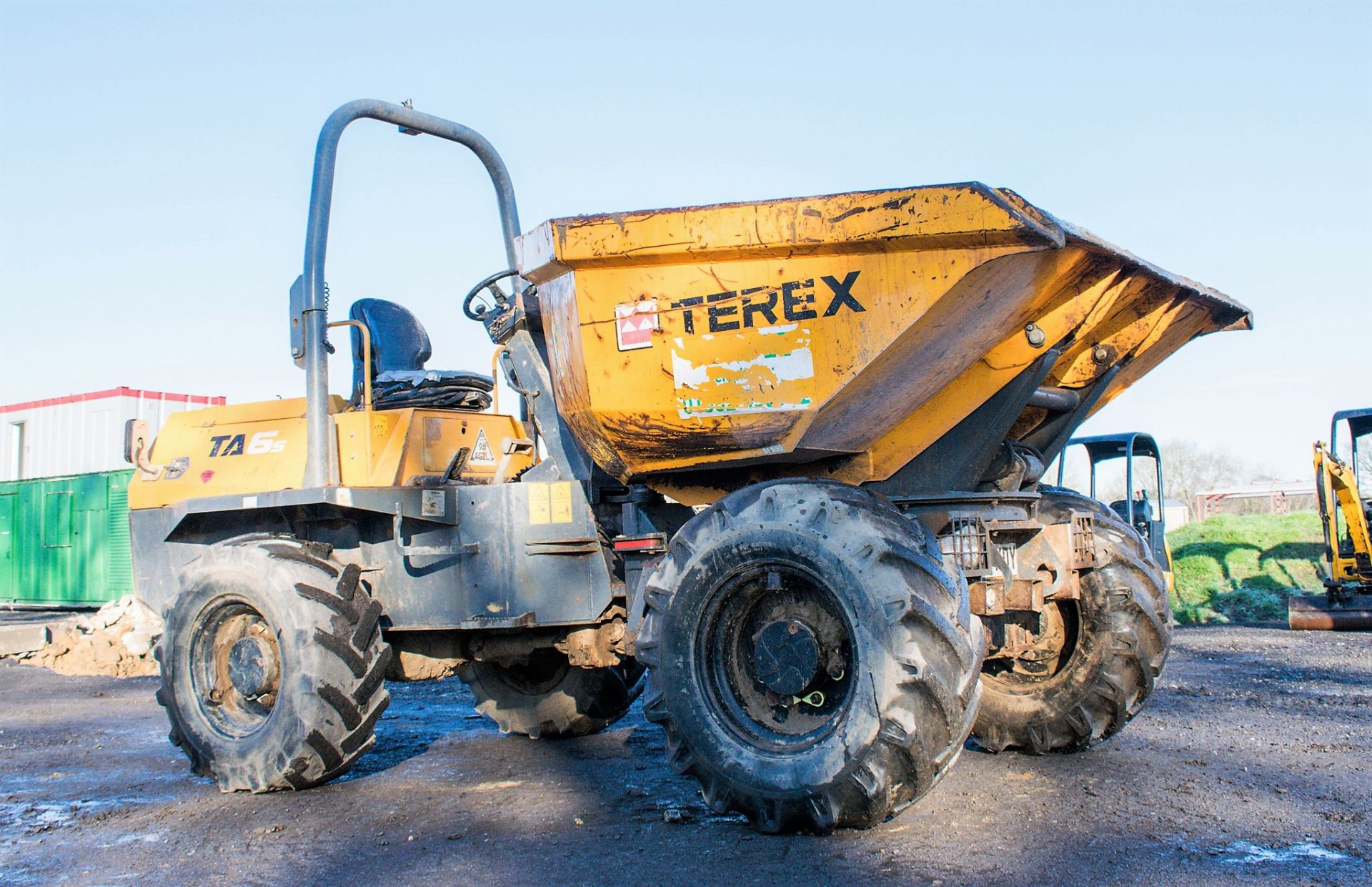 Benford Terex TA6 6 tonne swivel skip dumper Year: 2012 S/N: MT3536 Recorded hours: 2430 A577955 - Image 2 of 20