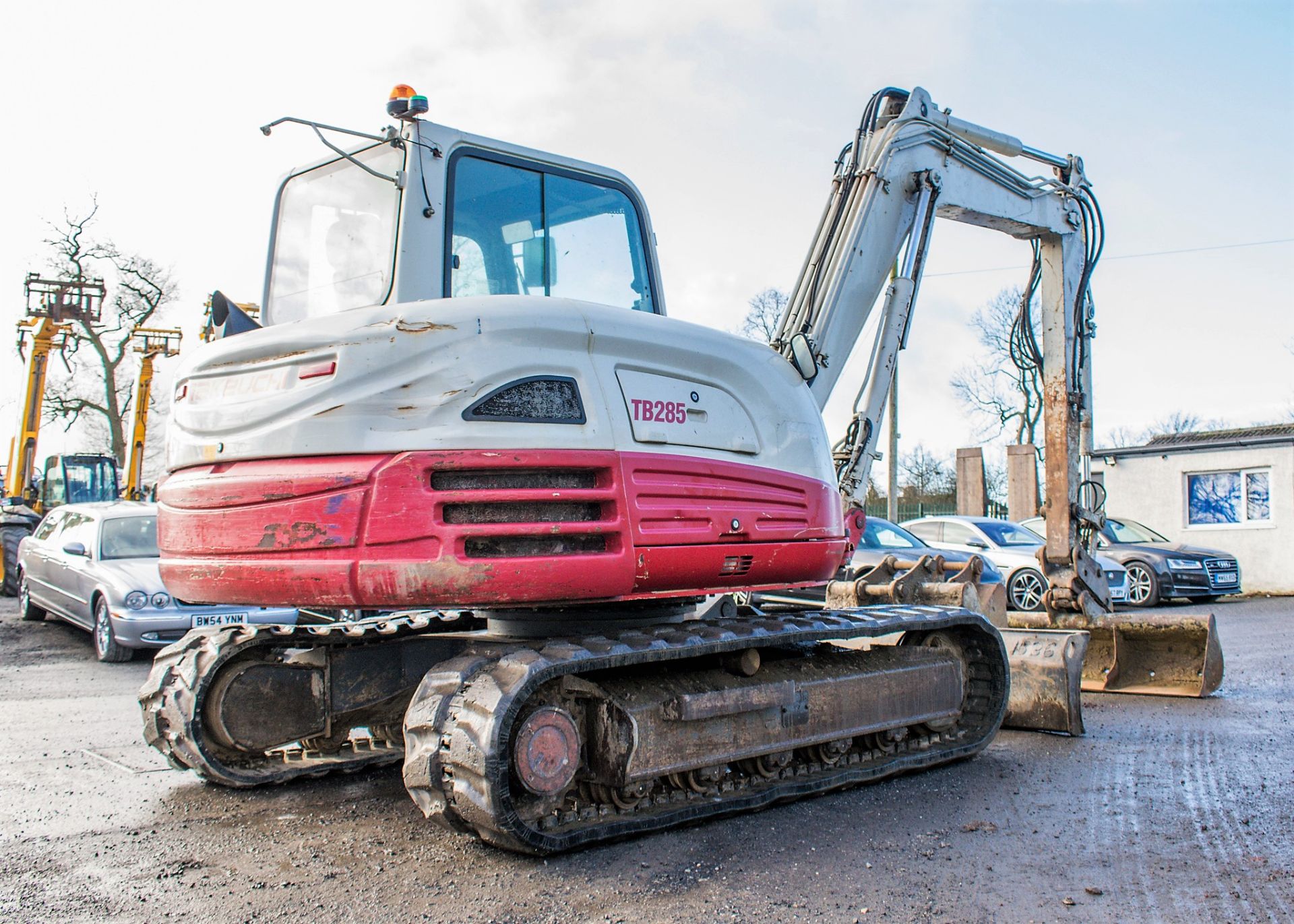 Takeuchi TB285 8.5 tonne rubber tracked excavator Year: 2013 S/N: 185000683 Recorded hours: 6397 - Image 4 of 19