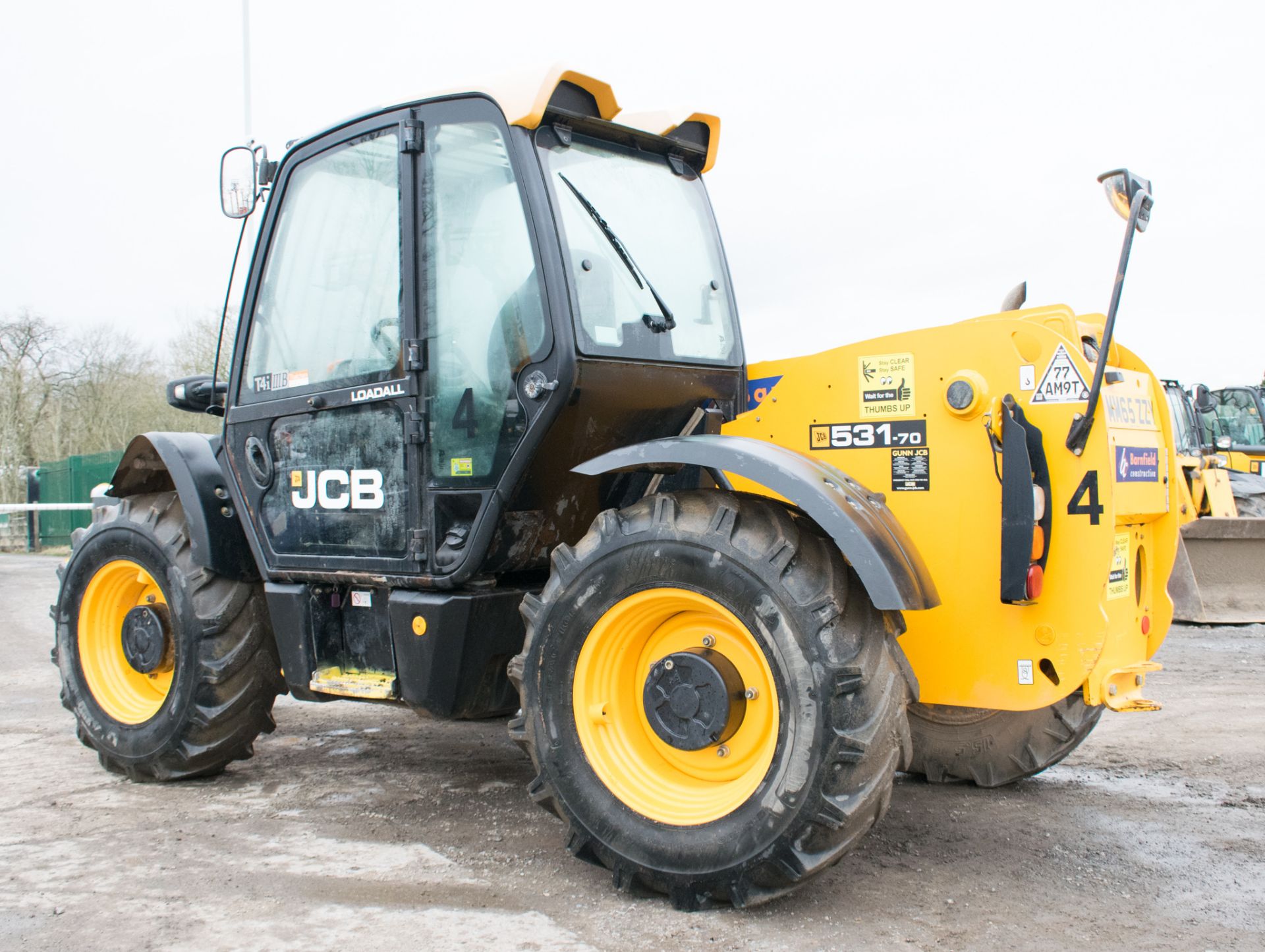 JCB 531-70 7 metre telescopic handler Year: 2015 S/N: 352901 Recorded Hours: 2976 4 MM65 ZZY - Image 4 of 19
