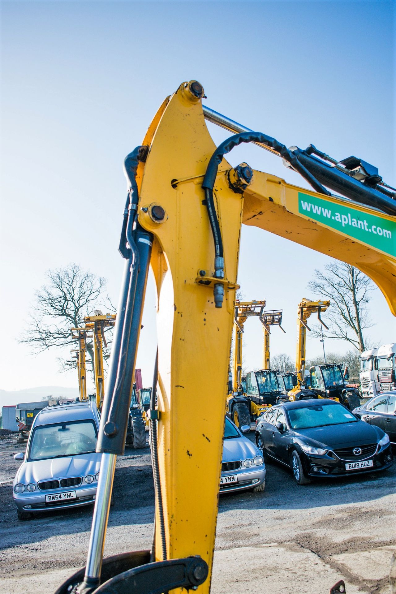 JCB 8050 RTS 5 tonne rubber tracked excavator Year: 2013 S/N: 1741957 Recorded Hours: 2660 blade, - Image 14 of 22