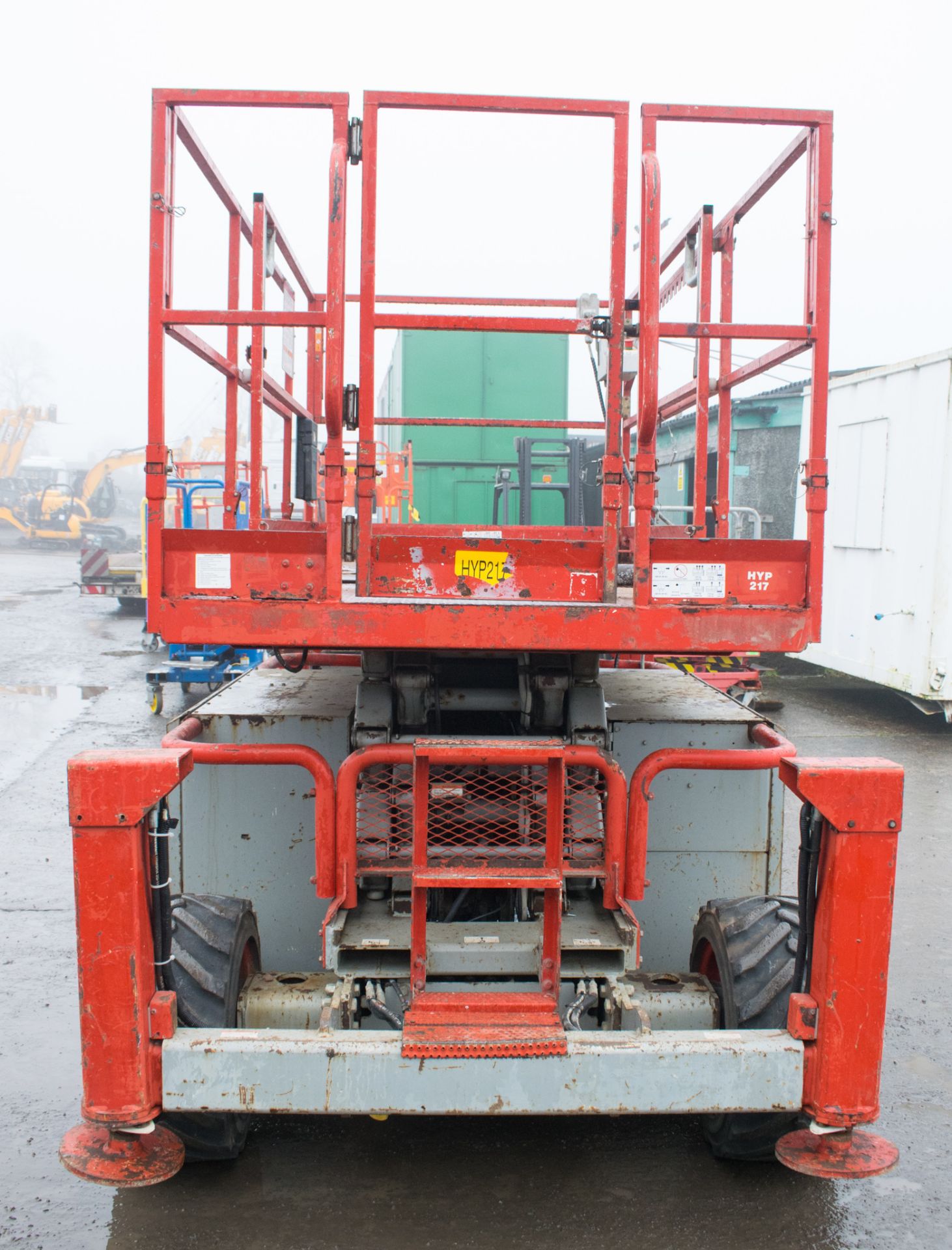 Sky Jack 2J6832RT diesel driven 12 metre scissor lift access platform Year: 2012 S/N: 37002991 - Image 4 of 9