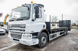 DAF 75.310 automatic 26 tonne 6 wheel beaver tail plant lorry Registration Number: PJ11 FTA Date