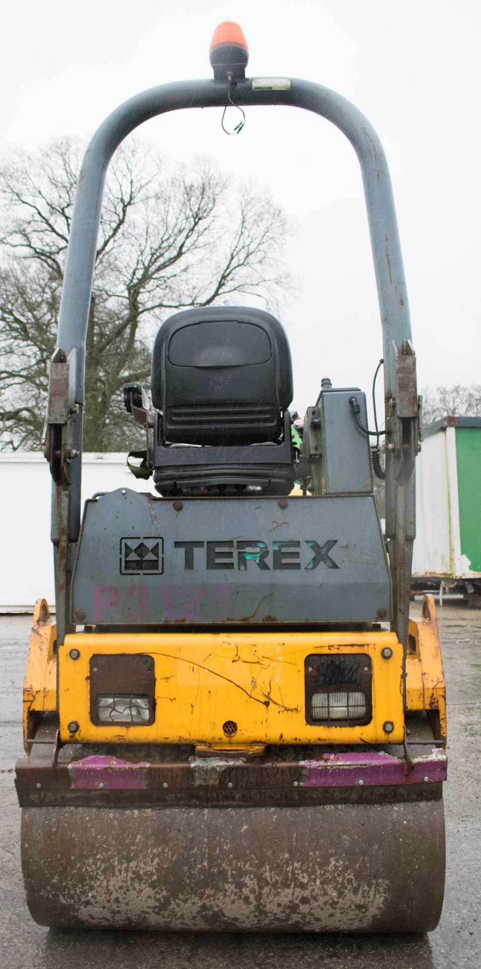Benford Terex TV1200 double drum ride on roller Year: 2007 S/N: E710CD328 Recorded Hours: P3125 - Image 6 of 17