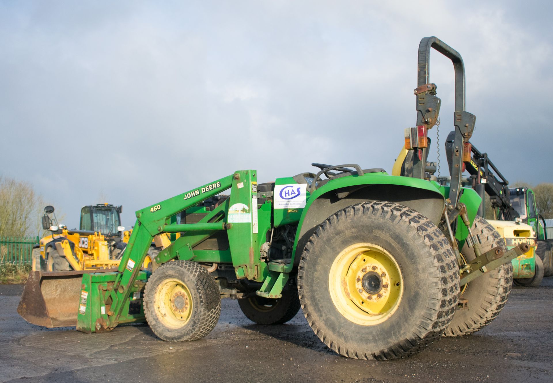 John Deere 460 diesel driven tractor Registration Number: PF04 SXK S/N: LV4710E279074 Date of - Image 2 of 17