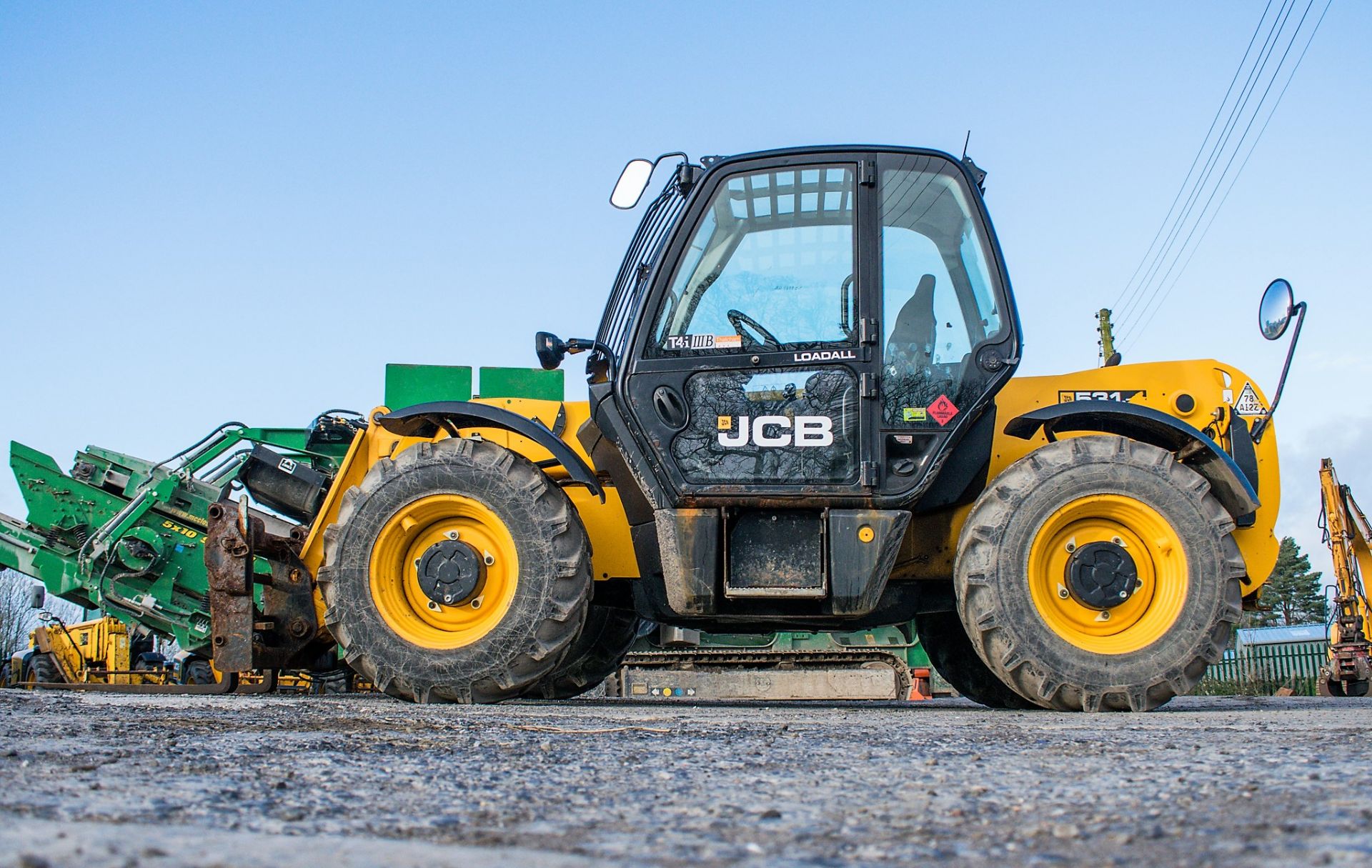 JCB 531-70 7 metre telescopic handler Year: 2013 S/N: 2179989 Recorded Hours: 1913 A606927 MM63 SZV - Image 7 of 21