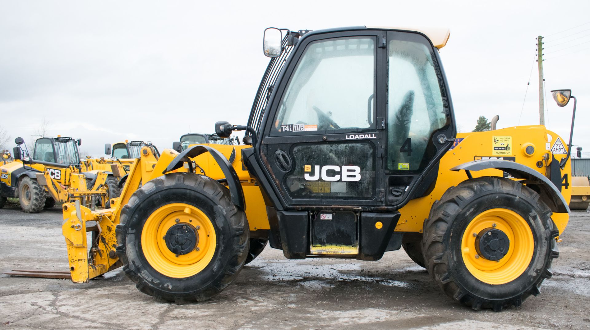 JCB 531-70 7 metre telescopic handler Year: 2015 S/N: 352901 Recorded Hours: 2976 4 MM65 ZZY - Image 5 of 19