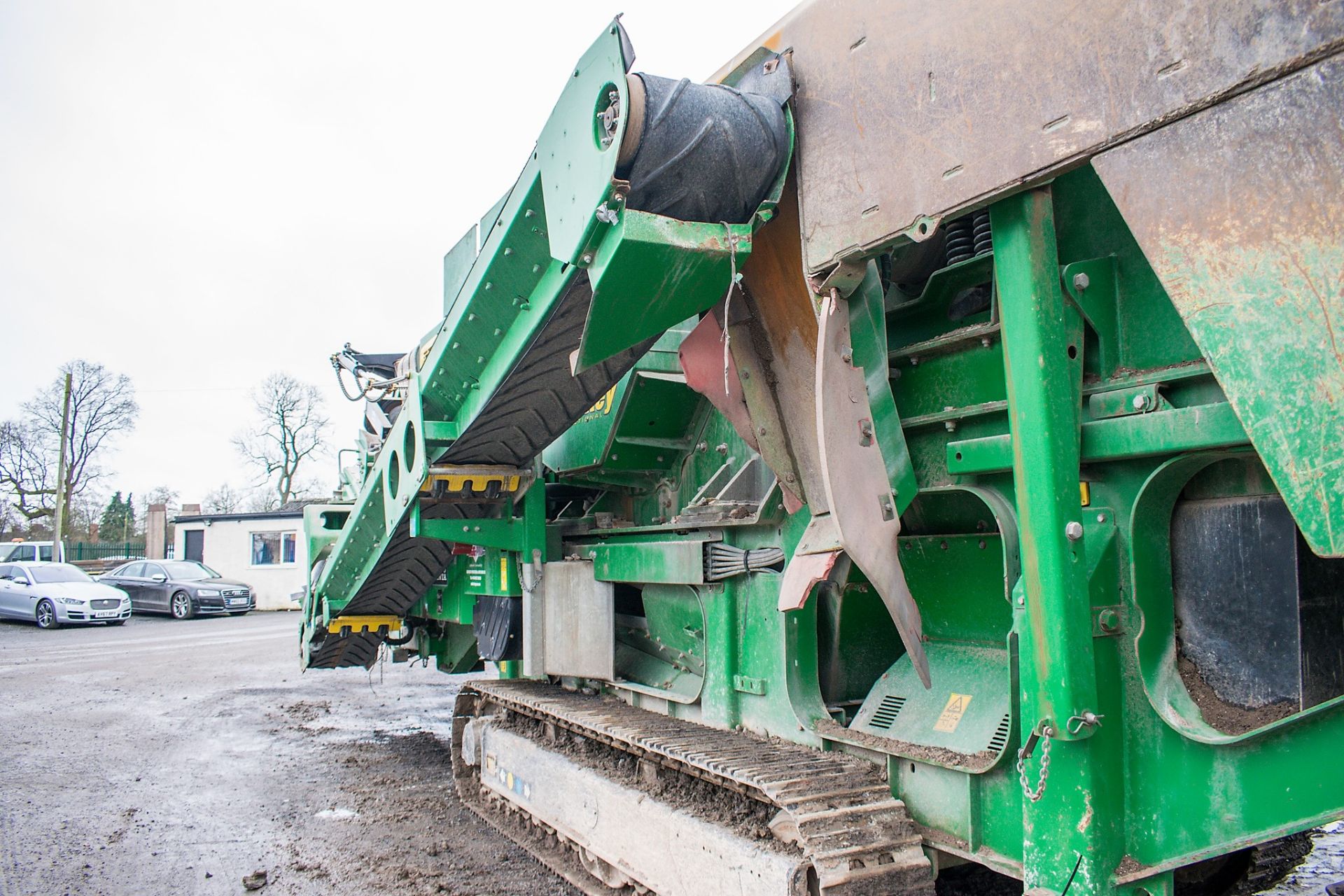 McCloskey J45R steel tracked high capacity jaw crusher Year: 2016 S/N: 73516 Recorded Hours: 4321 ( - Image 12 of 26