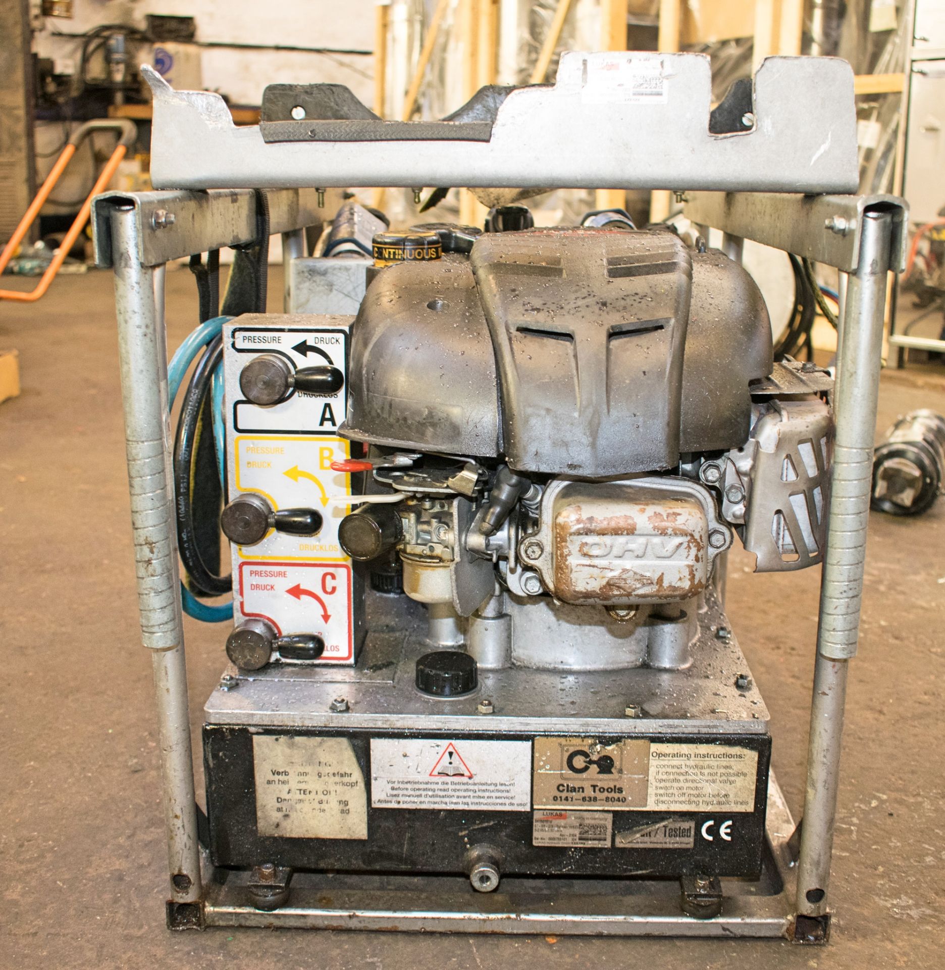 Lukas petrol driven hydraulic rescue system (Jaws of Life) Comprising of: Power pack, jaws, - Image 7 of 7