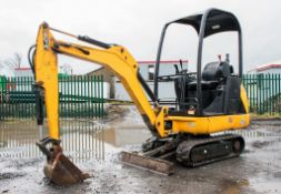 JCB 8014 CTS 1.5 tonne rubber tracked mini excavator  Year: 2016  S/N: 2475470 Recorded Hours: