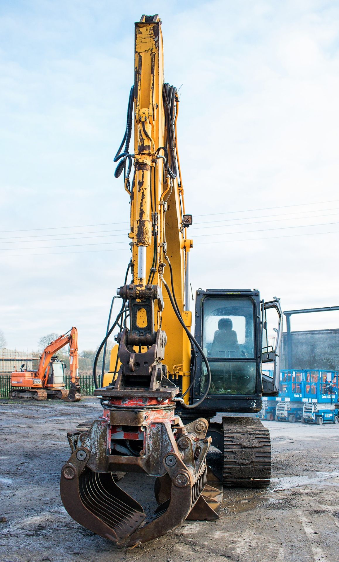 Hyundai Robex 140 LC-7A 14 tonne steel tracked excavator  Year: 2011 S/N: N40910432 Recorded - Image 5 of 20