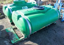 Trailer engineering skid mounted water bowser A454271