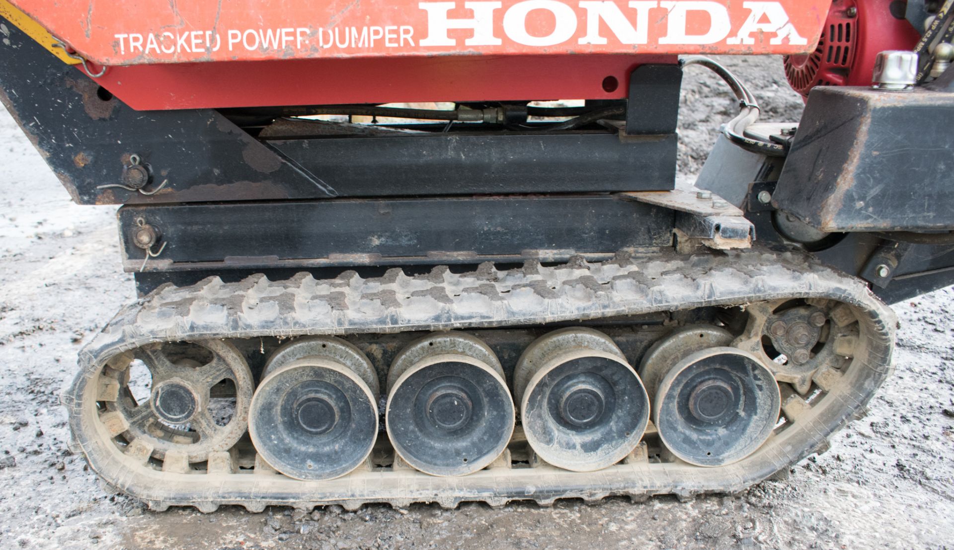 Honda TD500 HL petrol driven walk behind hi-tip tracked dumper Year: 2007 S/N: 1644 P3081 ** No - Image 10 of 11